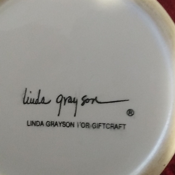 Linda Grayson Morning Glories Floral Teapot Complete Set - Picture 6 of 6